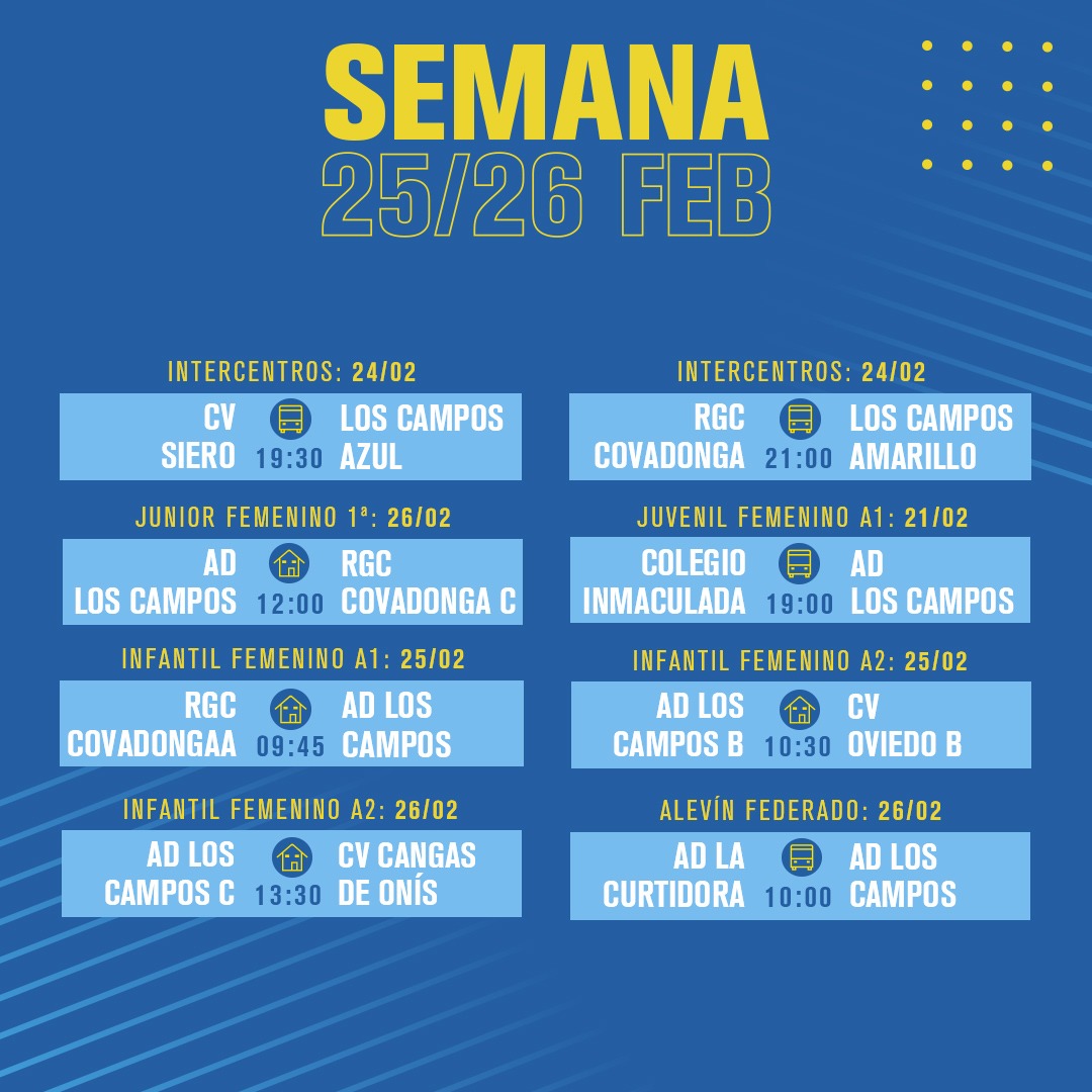 ADLosCampos's tweet photo. Muchos partidos para este fin de semana 💃🏻💪🏻🔥 https://t.co/DW0xxinyNx