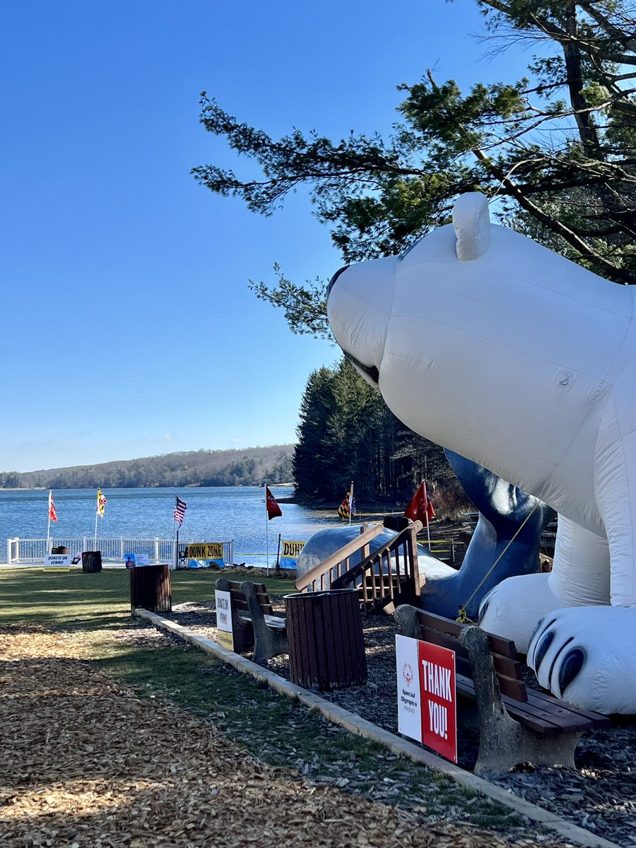 Our team is at @visitdeepcreek this weekend working with @SpOlympicsMD & @MDSP for the 24th Annual MSP/NRP Deep Creek Dunk! 📸: Shawn Hocherl 

@shure @dunk_md 
#FridayFeeling #eventproduction #deepcreeklake #specialolympics #Maryland #visitmaryland #crushingit #readytoroll