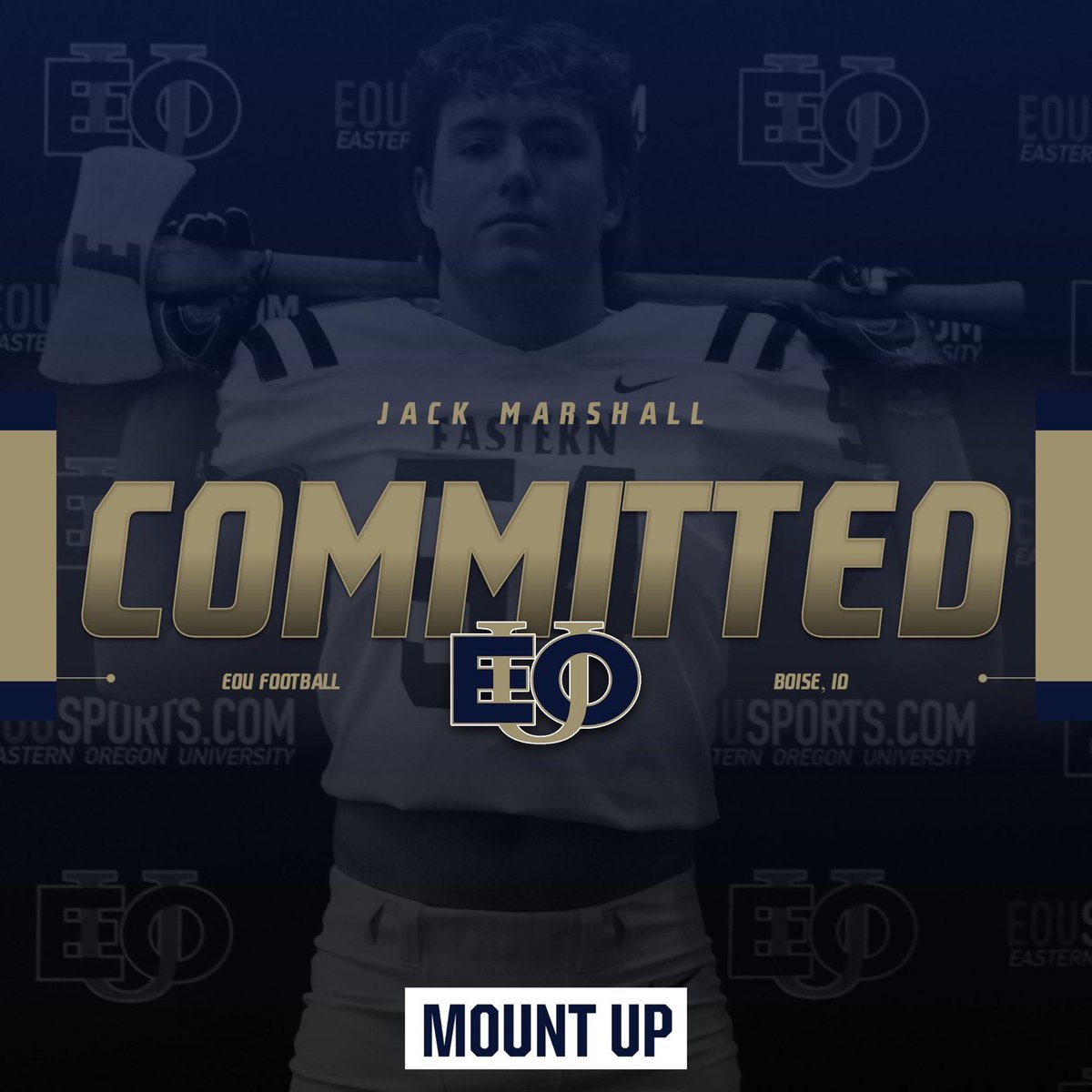 Committed!! #MountUp 
<a href="/BKKnightsFB/">Bishop Kelly Football</a> <a href="/CoachTaylorEOU/">Coach Solo Taylor</a> <a href="/EouFootball/">EOU Football</a>