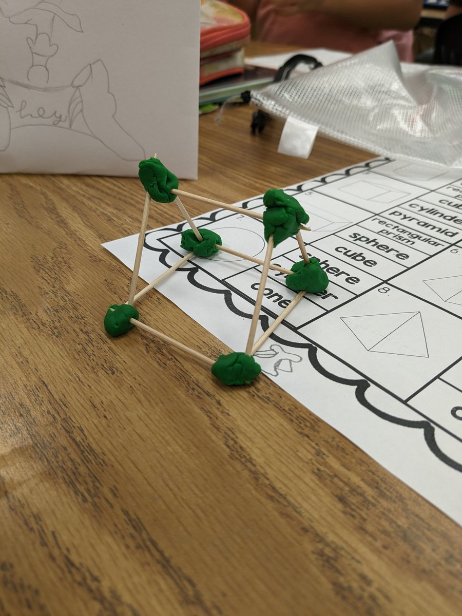 MrsMdoesSTEM's tweet photo. 2nd grade @LinderEagles wrapped up our geometry unit by problem solving ways to build models of solid shapes. Future engineers in the making! https://t.co/SLMKne2oXX