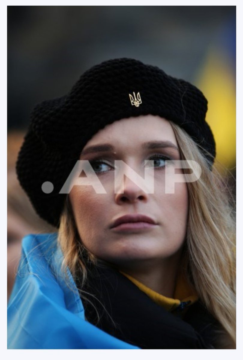 Demonstration in Amsterdam in solidarity with Ukraine