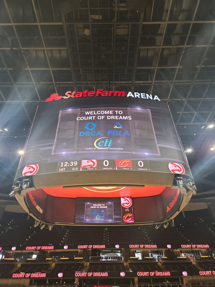 Hey World! We’re downtown exposing our scholars of FBLA @georgiafbla & CTI. We had a blast at the Winter Sports & Marketing Day with the @HawksPR @ATLHawks. We told you…We Impact on Purpose! @ANewboldfcs @CMMosleyEDU @ngubeni_mr @asocialblenerd @GIA_CTI