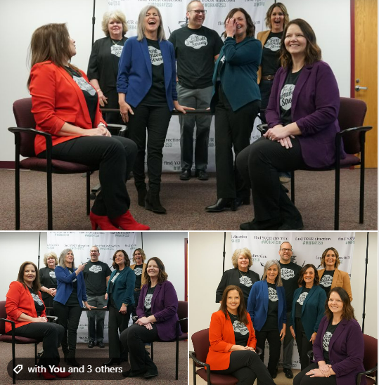 FZSDSUPT's tweet image. Just having a great time in the Fort Zumwalt HR department taking our team picture....Fortunate to work with such an outstanding group of people who are dedicated to serving others.  #work4FZSD #findYOURdirection #loveourteam
