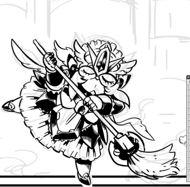 ウーンドウォートちゃんのペン入れこんなかんじ
フリル地獄 