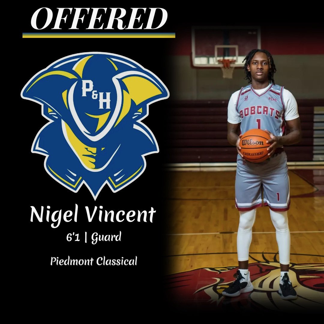 It’s truly blessing from God to receive my first offer to Patrick &amp; Henry Community College🔵🟡 #GoPatriots #AGTG