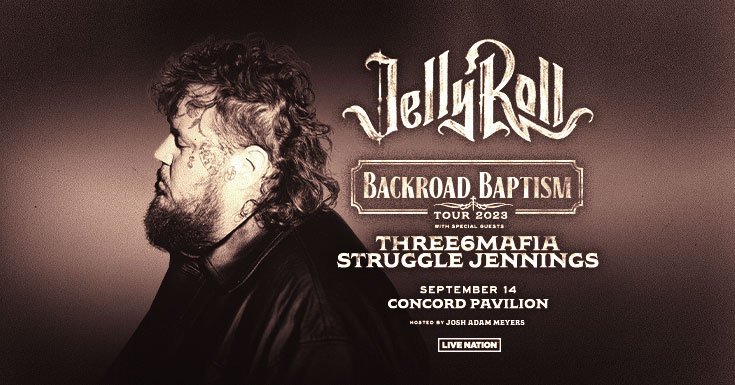 927KTOM's tweet photo. Don't miss @JellyRoll615 live in concert at the Concord Pavilion!! Register to win tickets!😁
https://t.co/ATFL3KOq2J https://t.co/MdgKBUfaIK
