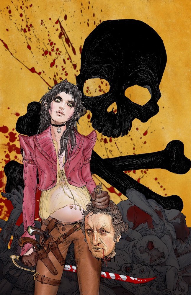 Pyrate Queen #1-2, with cover art by Adam Pollina and colourist Tamra Bonvillain.