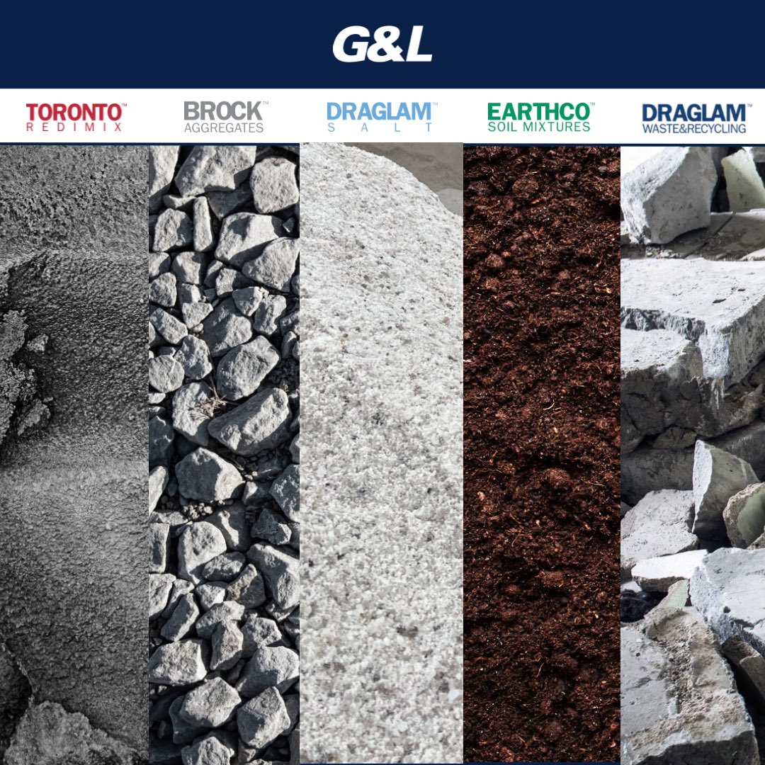 We are stronger together! 

#gandl #brockaggregates #torontoredimix #draglamwaste #draglamsalt
