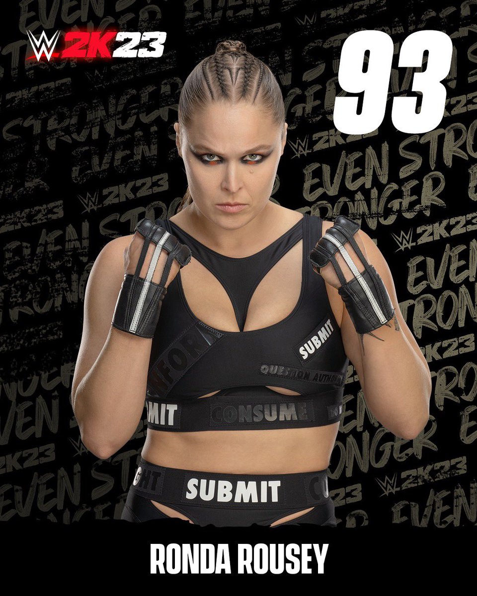 WWEgames's tweet image. Who’s stepping up to the Baddest Woman on the Planet? 😳 #WWE2K23 @RondaRousey