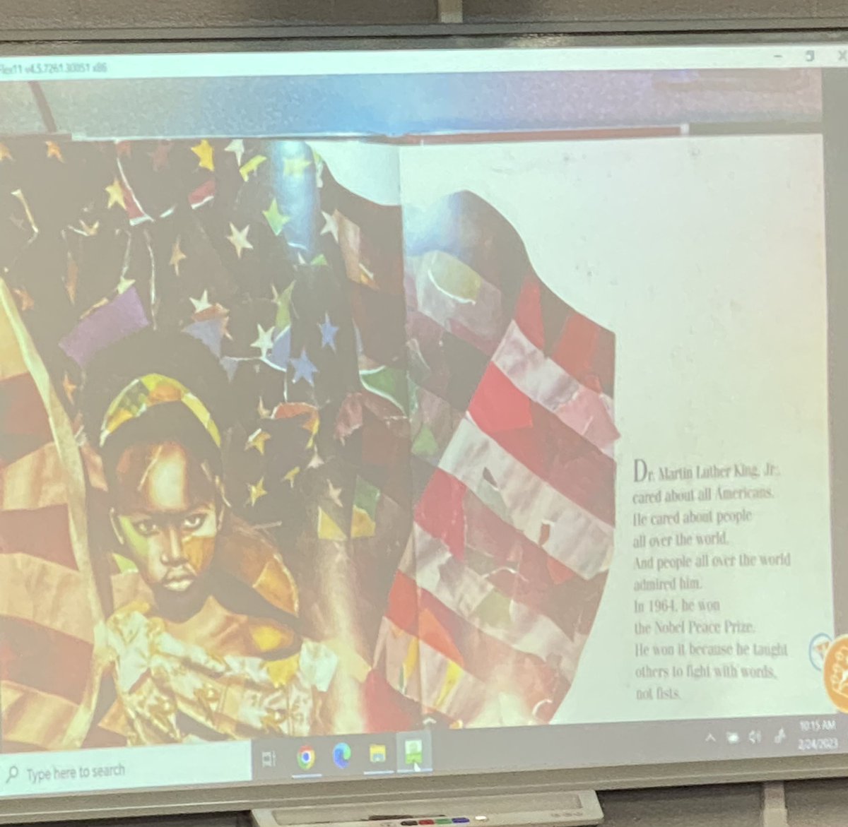 Great visit from Lady Lynne Mason today!  Our 4th &amp; 5th graders loved our wonderful guest reader <a href="/TLODinc1964/">TLOD, Inc.</a> <a href="/MontysLibrary/">Mrs. Provencio</a> <a href="/montclair_elem/">Montclair ES PWCS</a> #BlackHistoryMonth #MontyPride