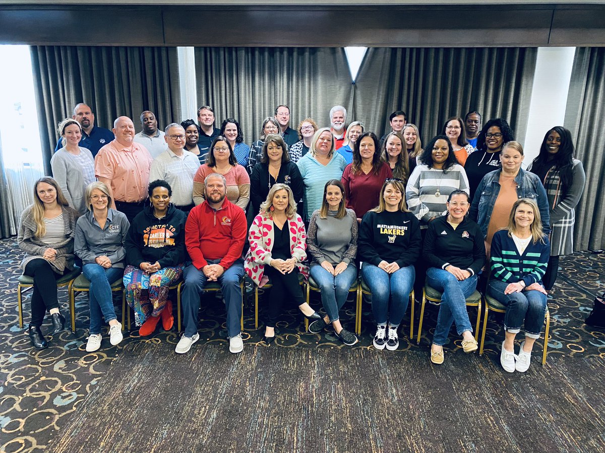 Congratulations to these CTE Directors and aspiring CTE Directors for completing the final session of the Level II CTE Administrative Internship Program! 🎉👏🤣 What a Fantastic Group! Can’t wait to see their final comprehensive projects! #CTEforNC
