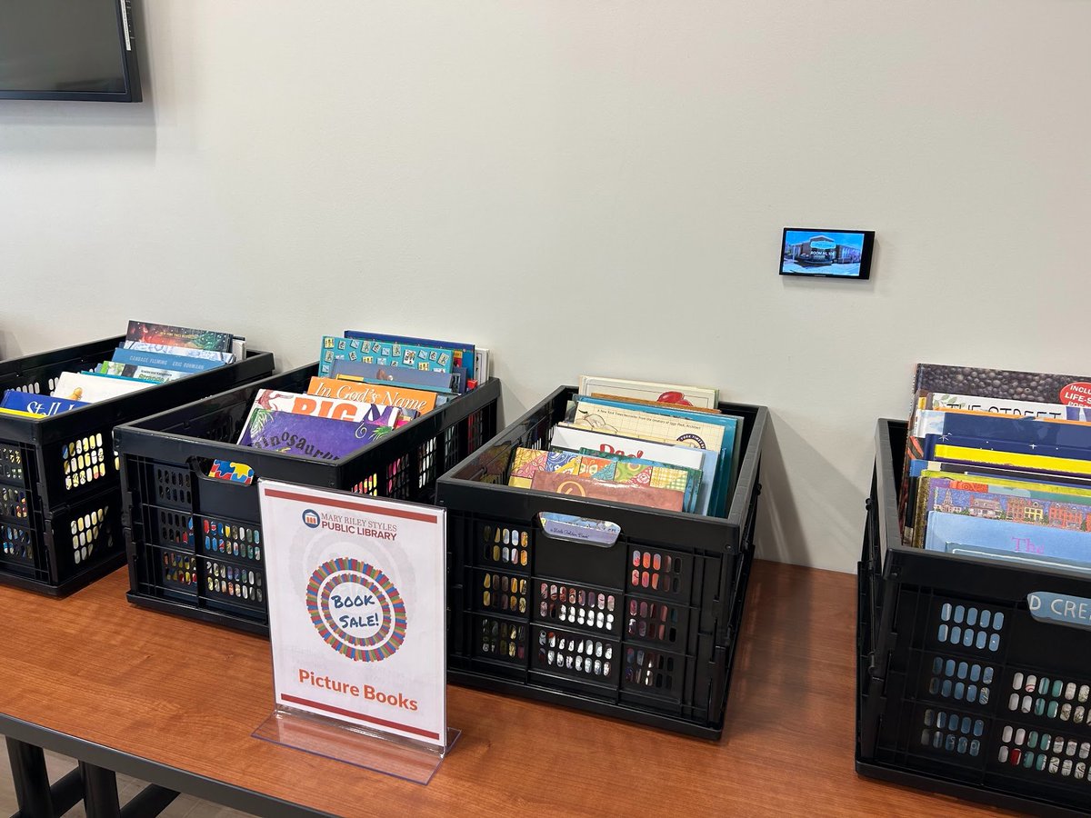 It’s almost Book Sale time!!

Stop by MRSPL tomorrow 2/25 and Sunday 2/26 from 10 a.m. - 3 p.m. for the library Book Sale! See you then! :)