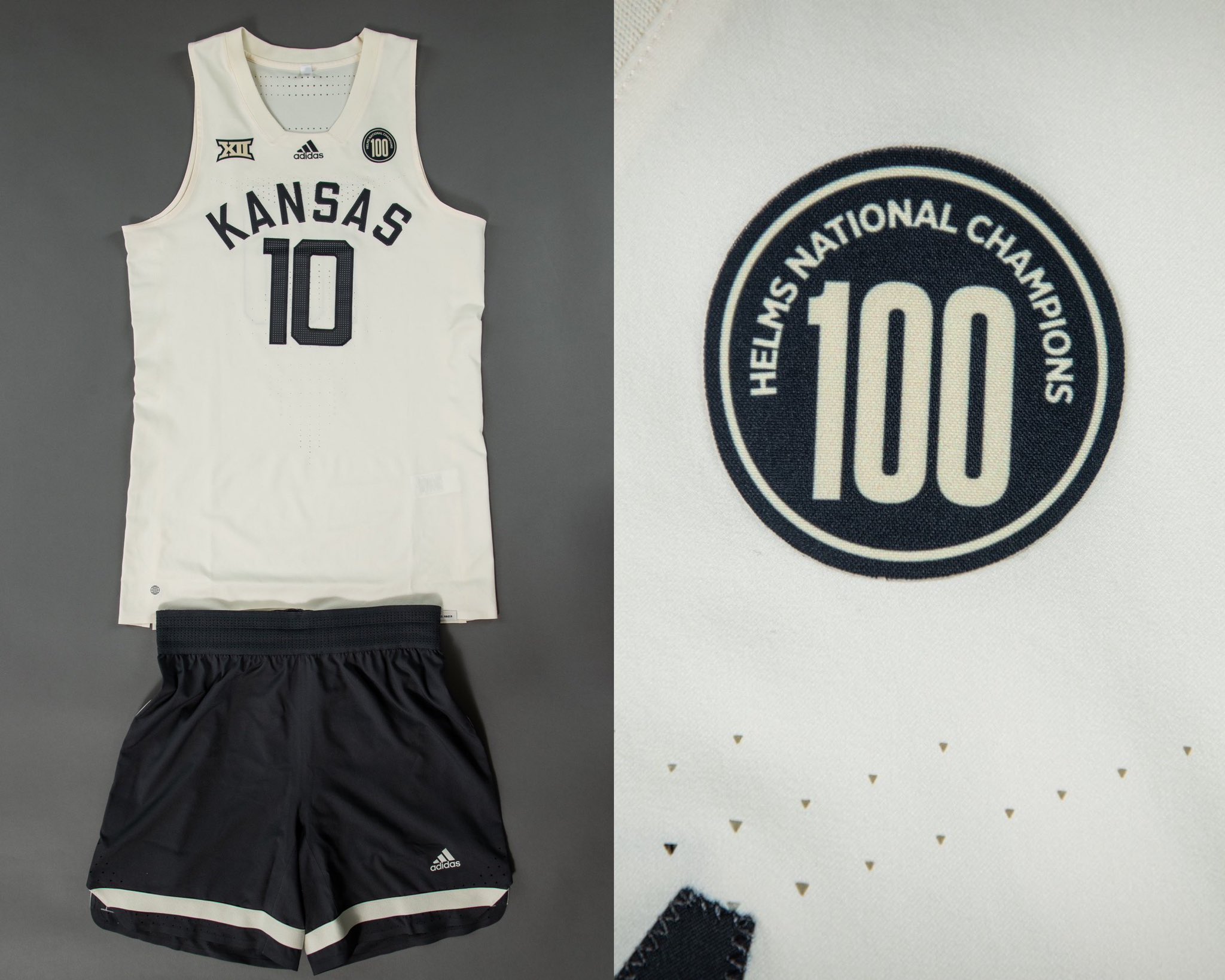 Kansas Jayhawks basketball championship jersey