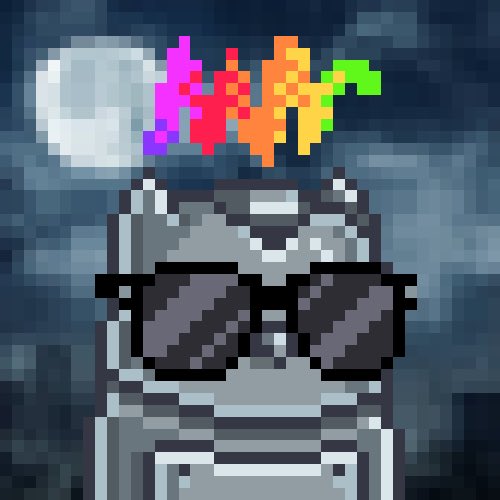 KILLER job on the trait building tools <a href="/deadbirds_io/">Dead Birds Society</a>! I got to mint my dream deadbird - robo squig! 🤖🌈