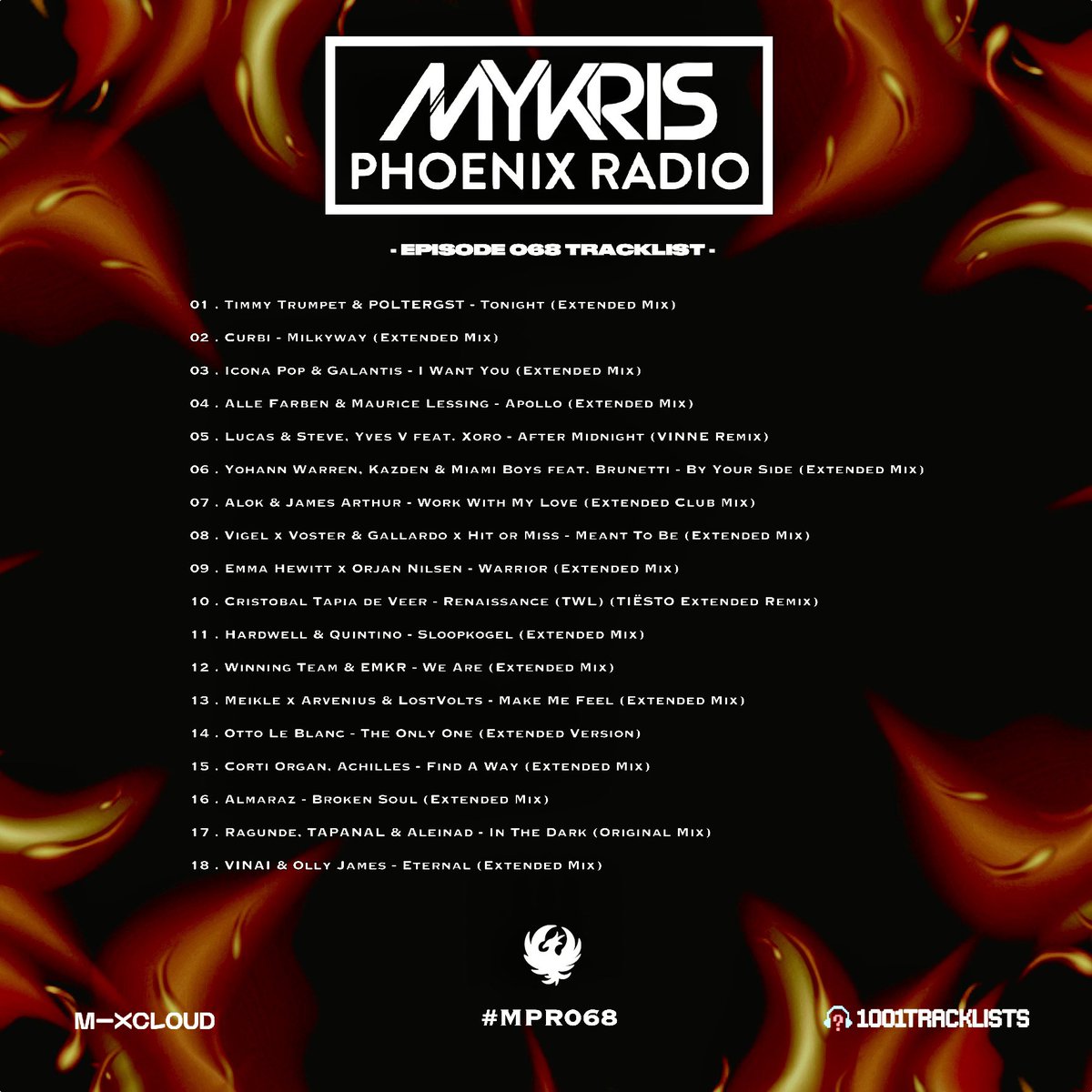 djmykris's tweet photo. Mykris Phoenix Radio - Episode 068 is now online! Go take a listen now 🦅🔥

Listen here: https://t.co/QfMkvQLNL6

#MPR068 https://t.co/whS41NVhz8