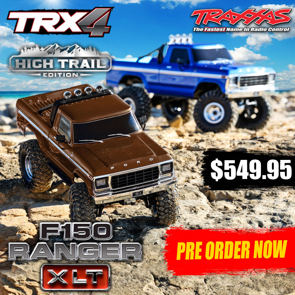 New! Trx-4 High Trail Edition With 1979 Ford F-150 Truck 
Pre order Now $549.95
Buy here: rccw.us/f150
#RcTraxxas #RcF150Ranger #RcTrx4 #RcHighTrailEdition #Rc1979Ford #RcF150 #RcTrucks #RcCarWorld