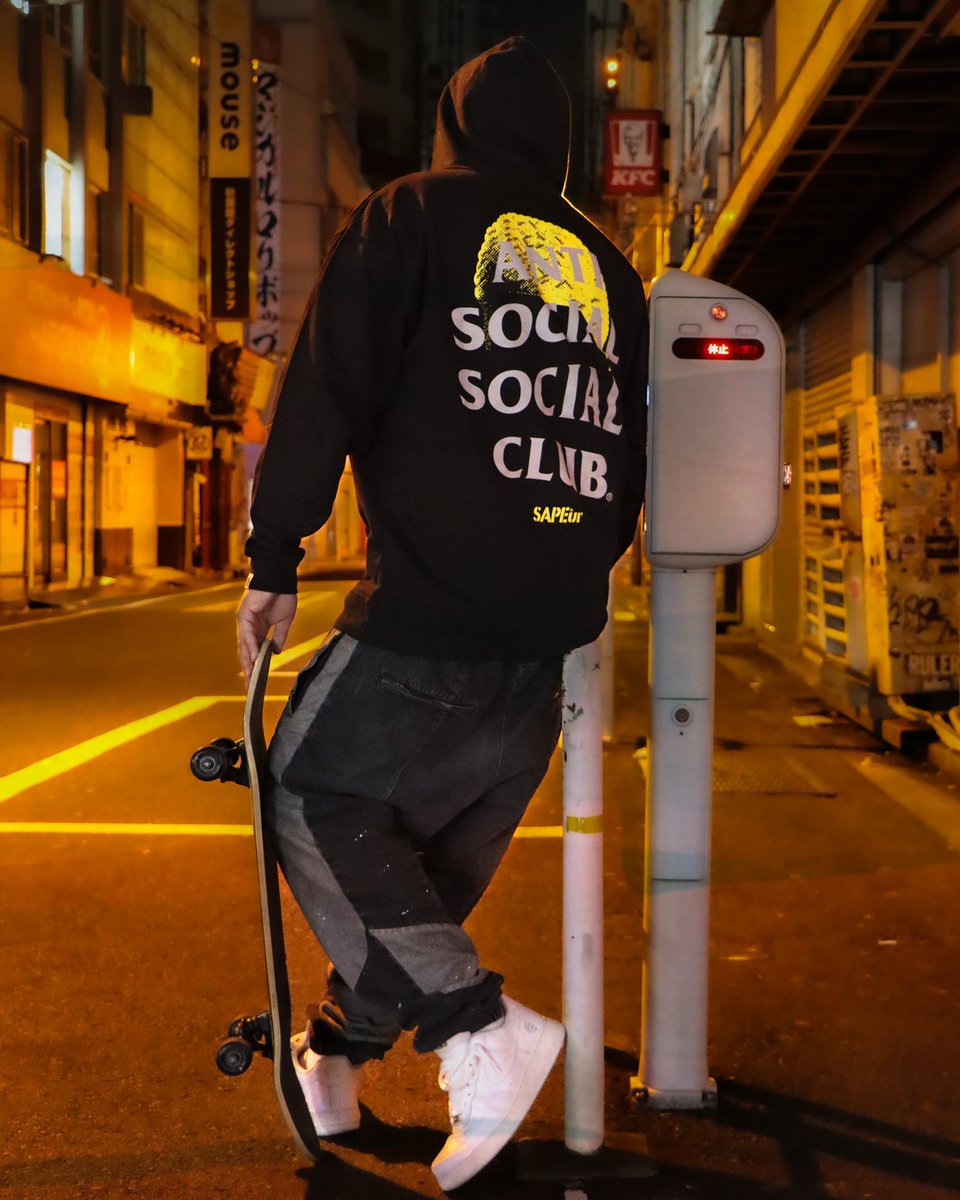 訳あり商品 サプール SAPEur × Anti Social Club - clay.com.co