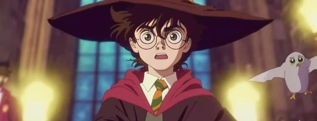 اتمنى لو انهم يسوون سلسلة هاري بوتر انمي بتطلع شي اسطوري لو كان المخرج فهمان والاستديو فهمان