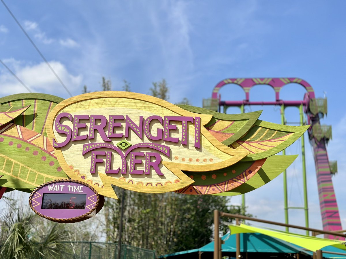 KoasterKyle's tweet photo. What a beautiful day to be a Platinum Pass Member at @BuschGardens! We love getting #FirstToRide access on the the brand-new, World’s Tallest, SERENGETI FLYER! #SerengetiFlyer #BuschGardensTampa @fuzzy00001 https://t.co/dcSjnT2Rd2
