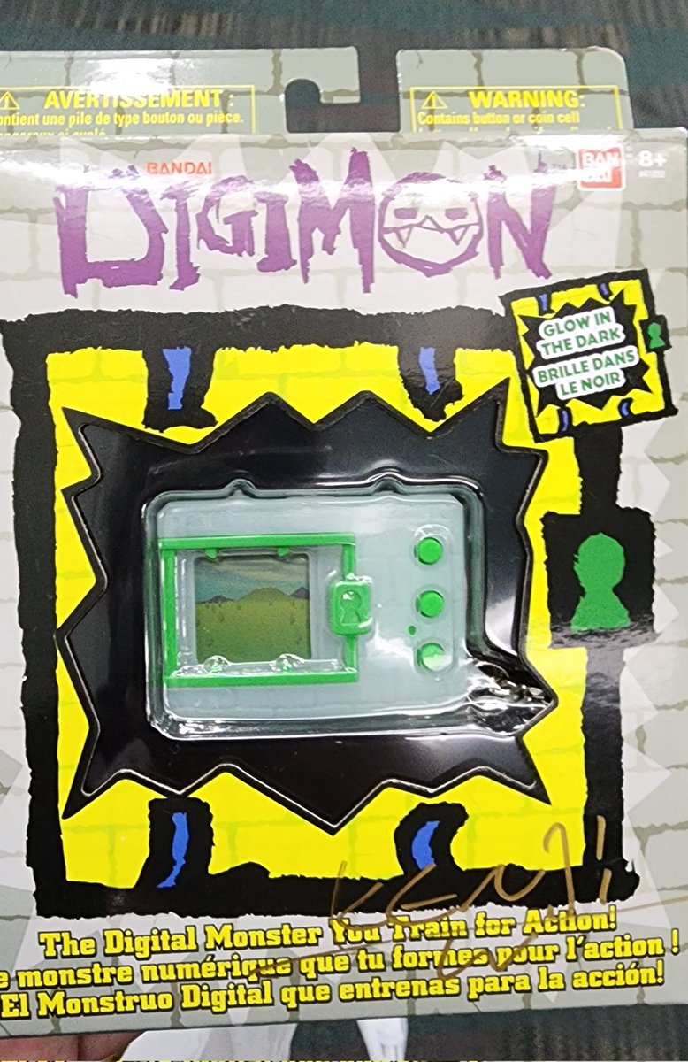 Wikimon on Twitter "RT 0takuKing Got Kenji Watanabe to sign the glow