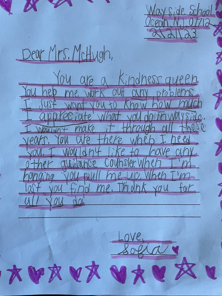 KMcHughGuidance's tweet image. This student has no idea how she picked me up when I needed this today! #whywedowhatwedo @DPalaia @ASteckhahn