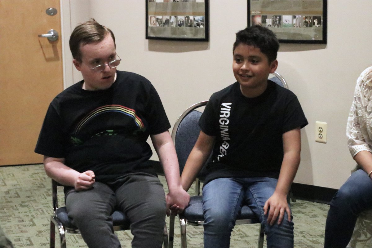 aptbmt's tweet image. Each week our Same Sky Group meets in Leesburg.  This group facilitates friendship making and social immersion, features dancing, music, and games, and culminates in a short original show at the end of the semester