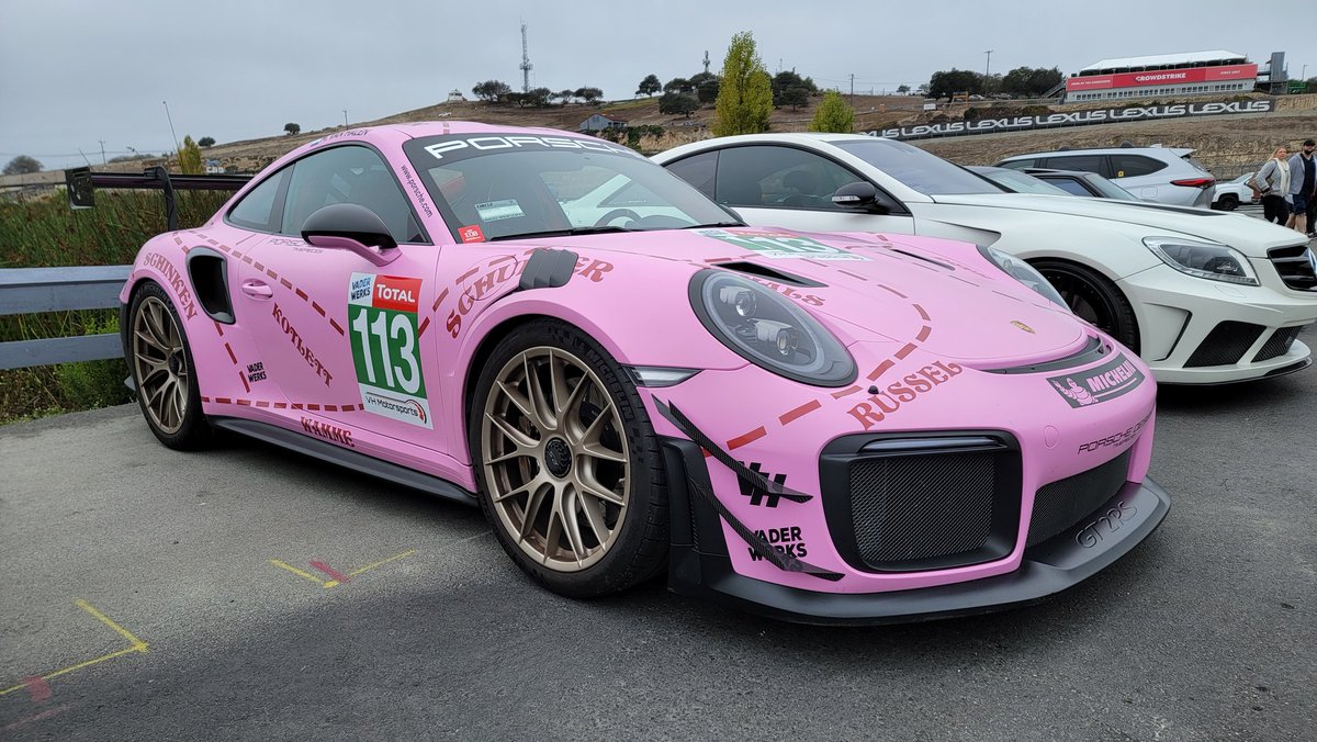 TheNines_TLP's tweet photo. Pinkie @Porsche @total @PorscheRaces @VelocityInv @WeatherTechRcwy #pink #pig #swine #tribute #vanhalen https://t.co/HAiodPK7yP