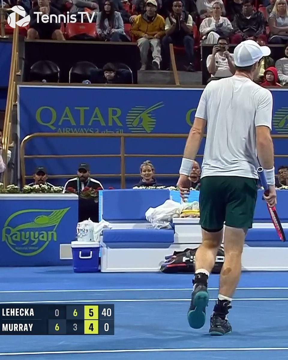 TennisTV's tweet photo. Andy Murray won this match. 

@andy_murray #QEMO2023 https://t.co/rF5oNkYRDB