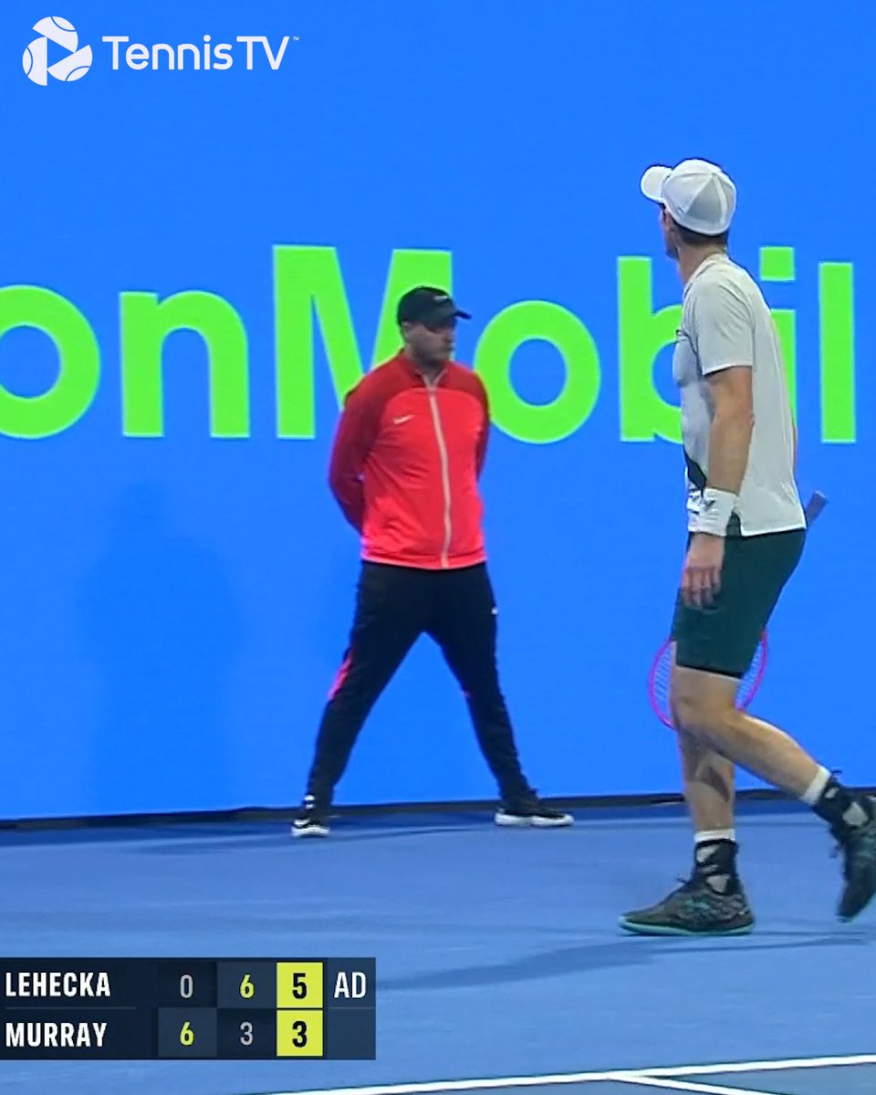 TennisTV's tweet photo. Andy Murray won this match. 

@andy_murray #QEMO2023 https://t.co/rF5oNkYRDB