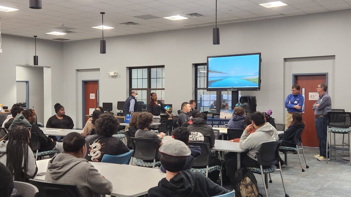 HPC CTE (@hpccte) on Twitter photo A team of Engineers from KAO Corp give information and did activities with HPC students who are interested in Engineering <a href="/hettenm/">Mike Hettenbach</a> <a href="/WOakleyGCS/">Whitney Oakley</a> <a href="/GCSchoolsNC/">Guilford Co. Schools</a> <a href="/HPCBisonSports/">HPC Athletics</a> <a href="/HPCHighSchool/">High Point Central</a> <a href="/vernon_mcham/">Vernon McHam</a> <a href="/drnakitamalloy/">Dr. Nakita Malloy</a> #hpccte #Engineering A team of Engineers from KAO Corp give information and did activities with HPC students who are interested in Engineering <a href="/hettenm/">Mike Hettenbach</a> <a href="/WOakleyGCS/">Whitney Oakley</a> <a href="/GCSchoolsNC/">Guilford Co. Schools</a> <a href="/HPCBisonSports/">HPC Athletics</a> <a href="/HPCHighSchool/">High Point Central</a> <a href="/vernon_mcham/">Vernon McHam</a> <a href="/drnakitamalloy/">Dr. Nakita Malloy</a> #hpccte #Engineering