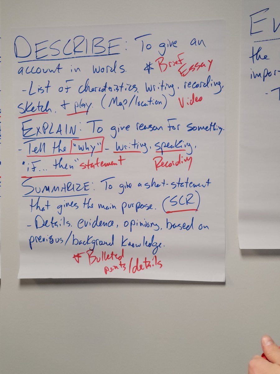 montra_rogers's tweet image. What should students be able to do? @DISDSocStud Dallas ISD &amp;amp; @SocialStudiesSS is working it out this morning. #DistrictPartnerships #PartnersWithAPurpose #ActiveClassroom 
#HardworkBUTGoodWork