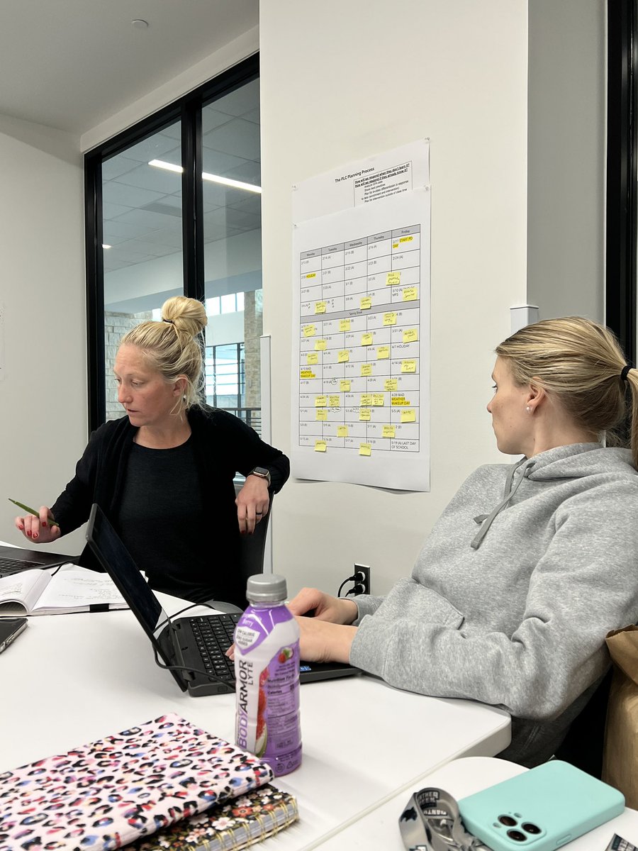 Learn_AndGo's tweet photo. Planning out #profcomm semester out. Looking at what went well from last semester and the changes to make this semester. Love this team! @RomiFarrell https://t.co/cC1qJ2UFS9