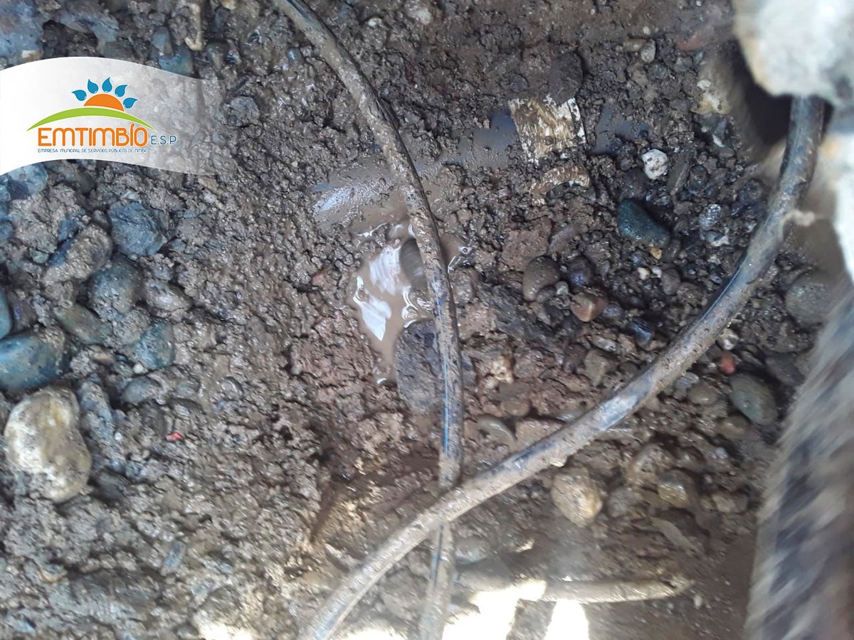 emtimbio's tweet photo. #Acueducto | 23 de febrero se inspeccionó sobre la calle 18 el punto reportado por la comunidad sobre una fuga de agua; el daño presentado se genero debido a la presión del agua en el sector, ocasionando que la manguera que surte de agua una vivienda se soltara generando la fuga. https://t.co/iQqgaM57Pf