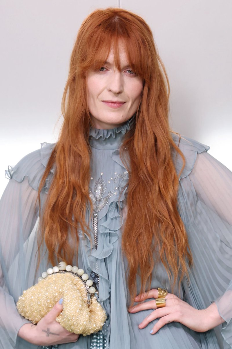 Florence Updates on Twitter: "Florence Welch attends the Gucci show