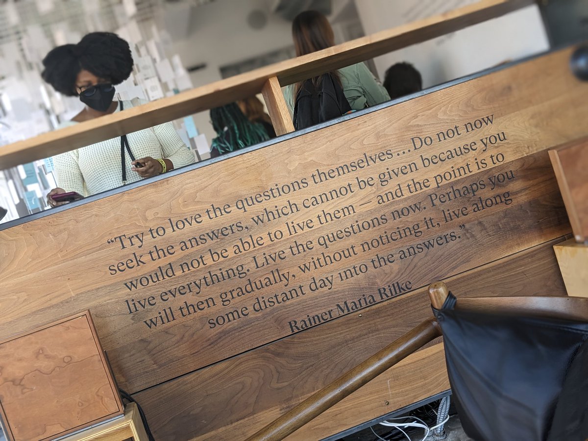 WITWPod's tweet photo. Grateful for the @onbeing lab at @onairfest for giving us space to be curious and ask the deepest questions in our hearts. What in the World? pod borrowed from @kristatippett's love of questions and ideas that spark the imagination. 
#podcasts https://t.co/ZzChRX3tVZ