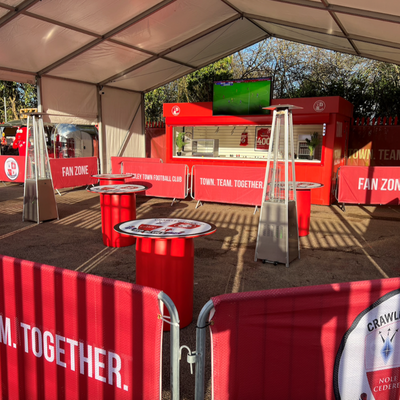 crawleytown's tweet photo. ‼ REDS TO LAUNCH NEW FAN ZONE

✨ Crawley Town Football Club is delighted to announce that a new Fan Zone will launch on Saturday ahead of the Red Devils' Sky Bet League Two clash against Carlisle United.

Read more here! 

#TownTeamTogether 🔴