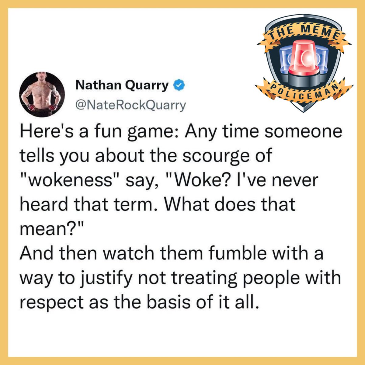 The meme policeman on twitter defining any concept can be tricky but