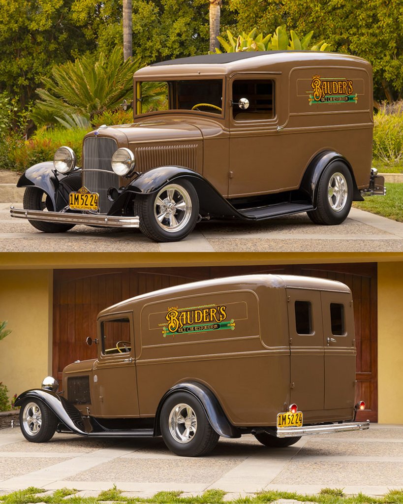 Bob Bauder was what you’d call a “real hot rodder.” The look and performance behind the cars he built for himself and his select customers was not necessarily for the faint of heart. These cars were “drivers... inthegaragemedia.com/1932-ford-pane… #ModernRodding #PanelTruck #ClassicCar