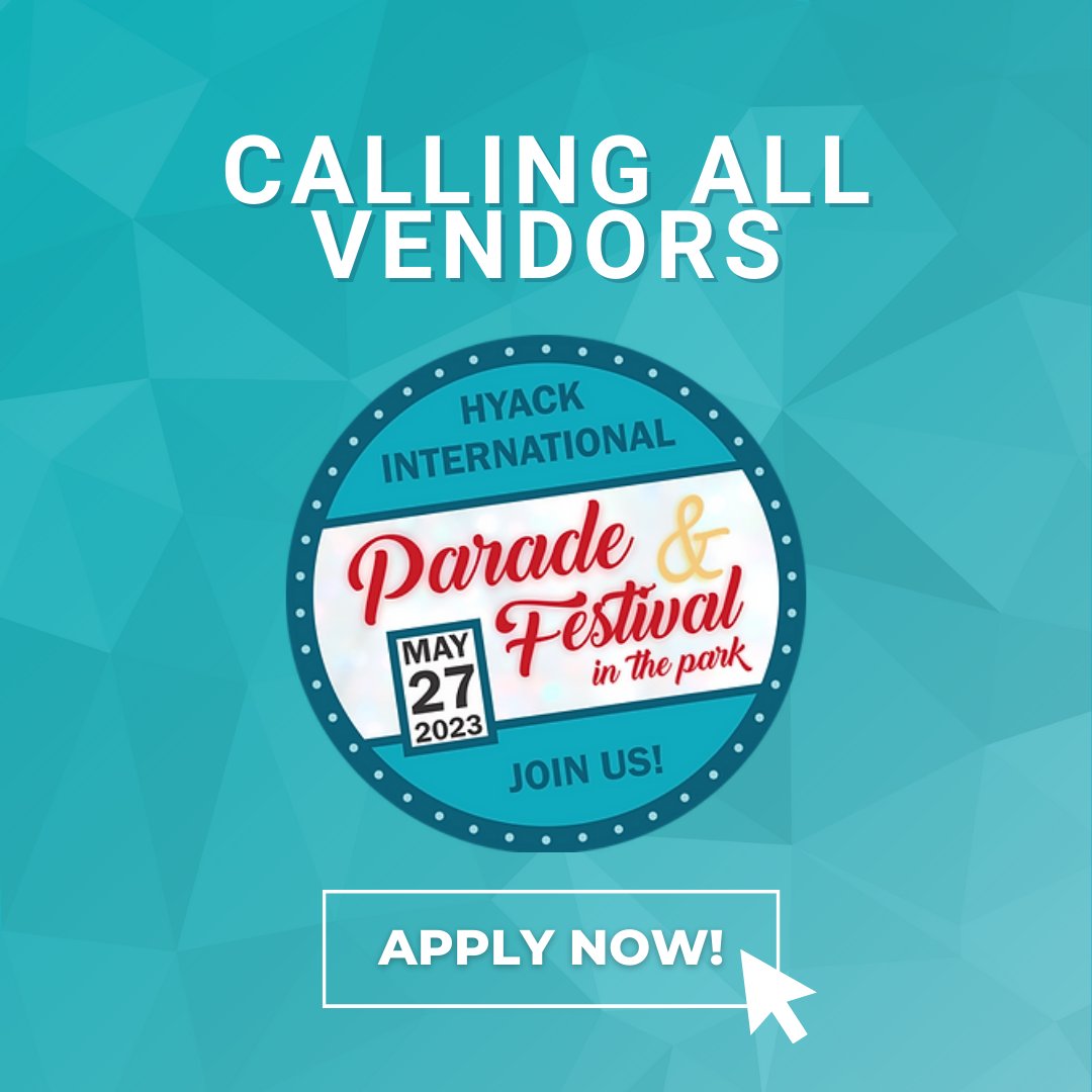 We’re looking for sponsors and vendors to help us continue our mission of making New Westminster a great place to live! Show your support and become a participant today! 

More information here: hyackfestival.com/the-hyack-para…