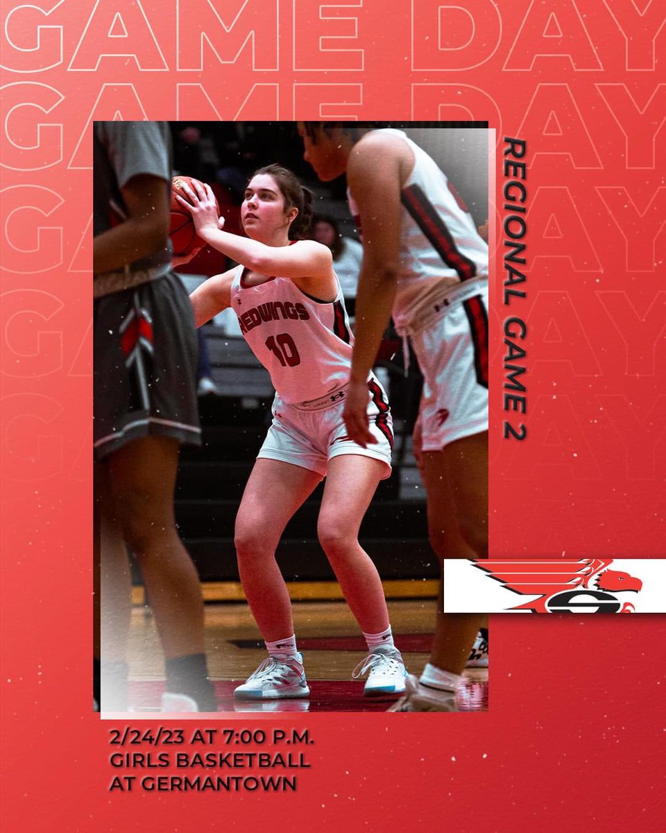 ShebSouthGBB's tweet photo. Regional Semifinal tonight at @GtownGBB! Game tips at 7:00 p.m.
#RedwingPride #wisgb #FRCC https://t.co/rdDGYQe1E6