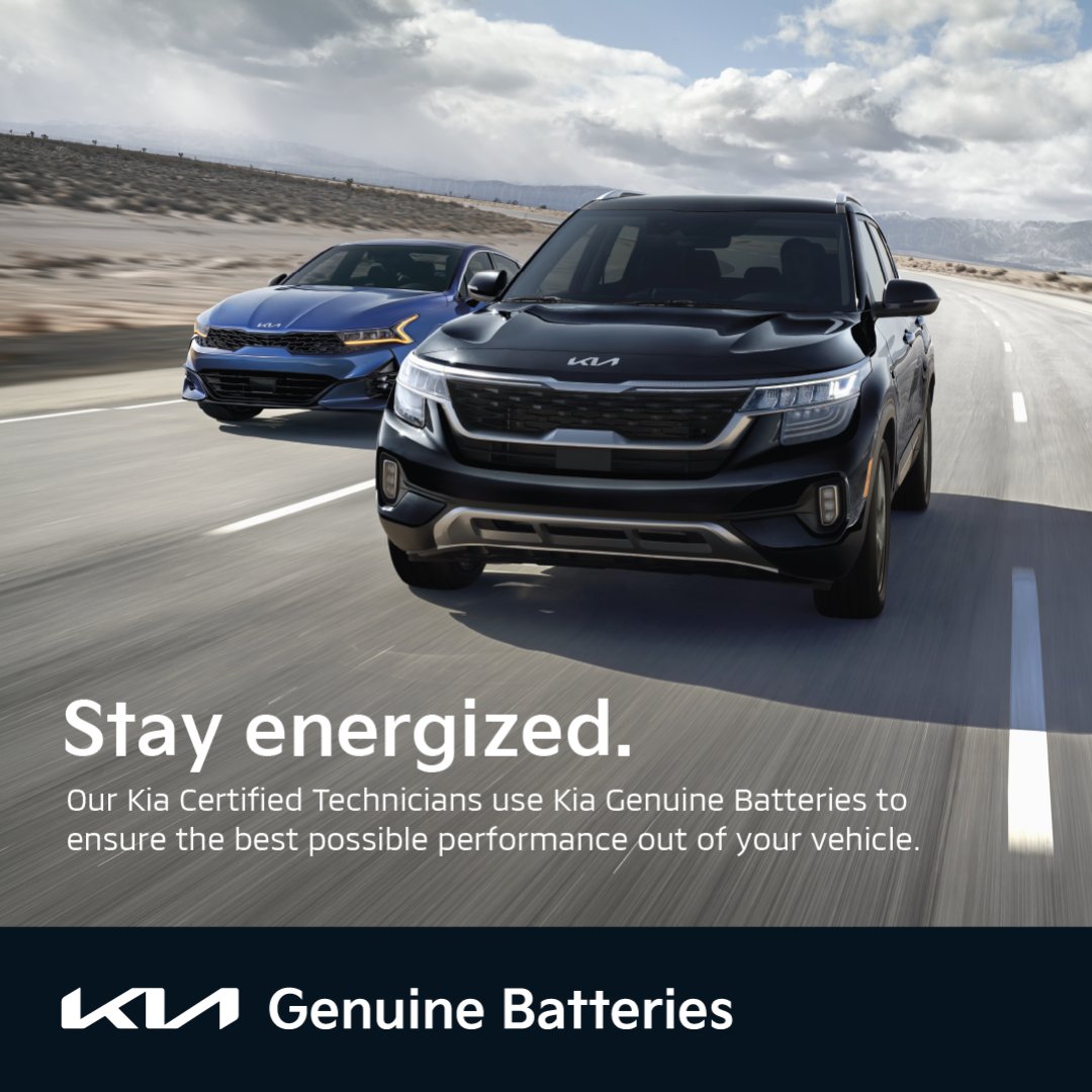 Kia Genuine Batteries have been energized and tested in extreme conditions so you can get reliable performance in your Kia.
Book your service appointment at grimsbykia.ca 🔗
 #Kia #Vehicle #batteries #kiagenuine #kiaservice #GrimsbyKia
