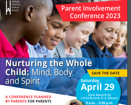 A CONFERENCE PLANNED
BY PARENTS FOR PARENTS: 
The HDSB’s Parent Involvement Committee (PIC) welcomes parents, guardians and community members to join  a great conference including
outstanding speakers &amp; curated content.
Free entry and childminding. See drive.google.com/file/d/1rGp33X…
