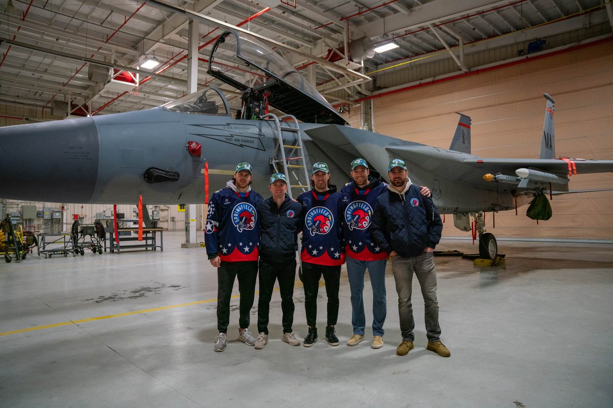 Springfield Thunderbirds on Twitter "Thank you to the 104th Fighter