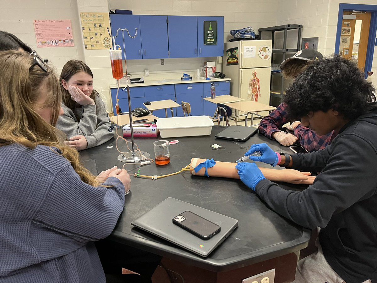 Clinical practice in Biomed today!