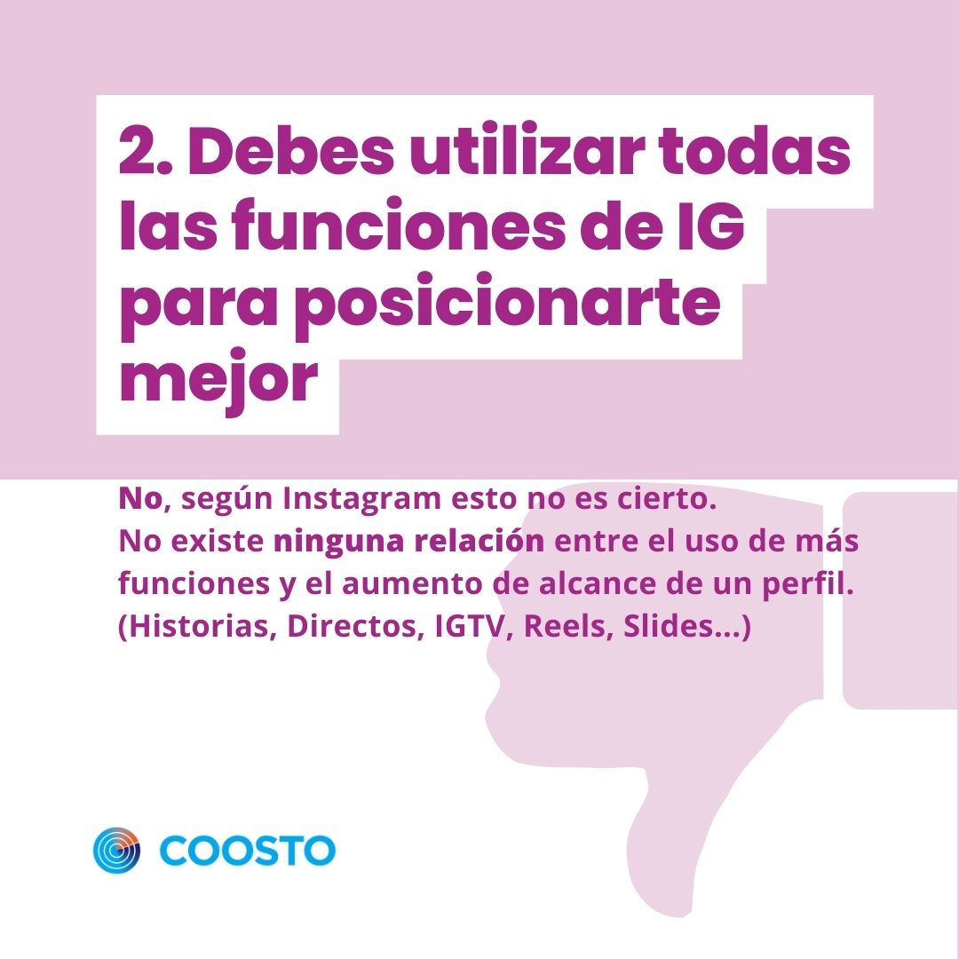 CoostoES's tweet photo. Los 7 factores que hacen que tu contenido se muestre o no 😬 en el feed de Instagram. Descubre los mitos del algoritmo
➡️ Link: https://t.co/niKtwrIc0m
#Coosto #CoostoEspaña #Instagram #Algoritmo #AlgoritmoInstagram #PerfectPostCalculator #ConsejosMarketing https://t.co/7u5aWlZesH