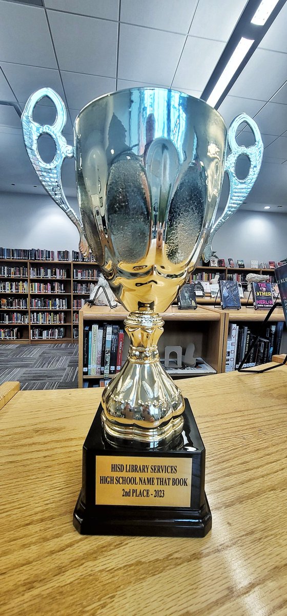 Kinder HSPVA (@hspva) on Twitter photo Congrats to PVA's Name That Book team! Tied at first after very last question, the sudden death round bumped us to 2nd place. It's all good & we had a BLAST! Thanks HISD for a great contest! #hspva #hisd #NameThatBook <a href="/HoustonISD/">Houston ISD</a> @HISDLibraryServ @HISD_Inst_tech Congrats to PVA's Name That Book team! Tied at first after very last question, the sudden death round bumped us to 2nd place. It's all good & we had a BLAST! Thanks HISD for a great contest! #hspva #hisd #NameThatBook <a href="/HoustonISD/">Houston ISD</a> @HISDLibraryServ @HISD_Inst_tech
