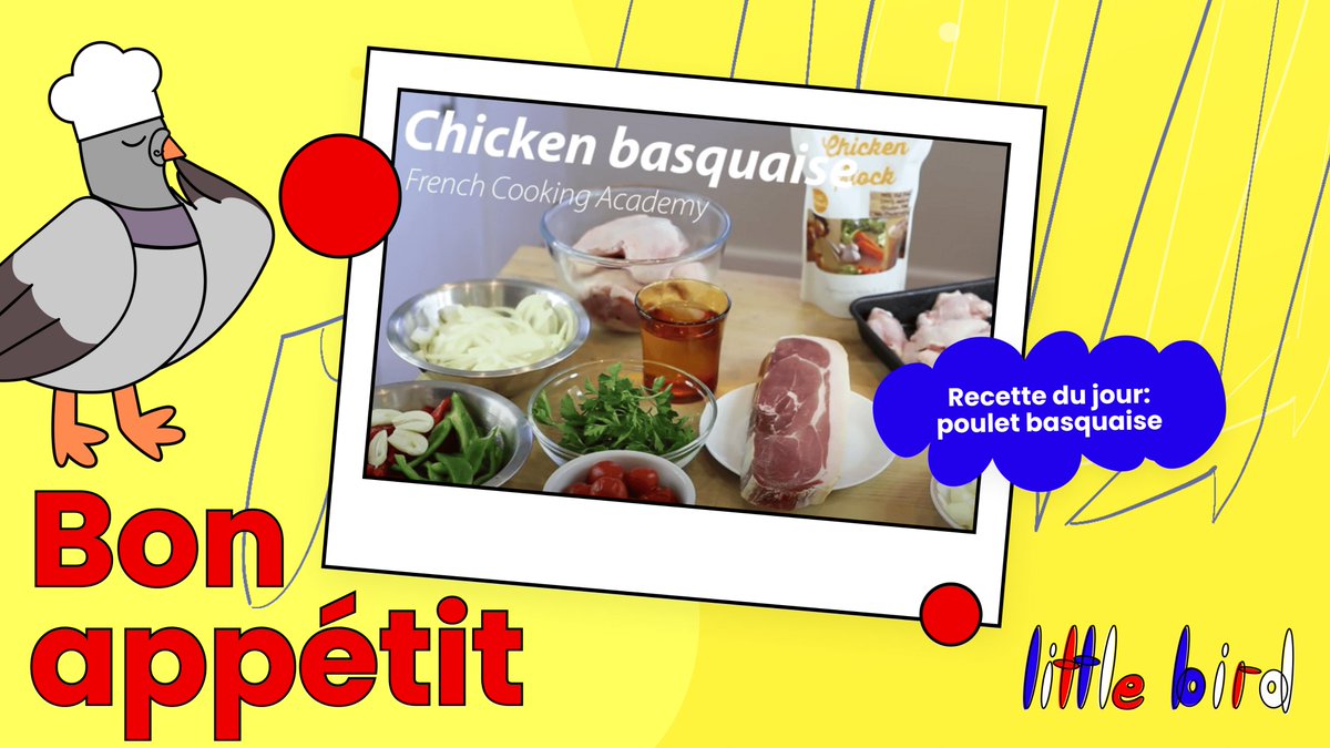 The Basque Country is a small region on the border of Spain and France. Culturally rich and full of diverse flora and fauna, the area is a hot spot for gourmet food. You can find the region’s signature flavors in the poulet basquaise dish. 🐔
littlebirdtold.me/p/bon-apptit-6…