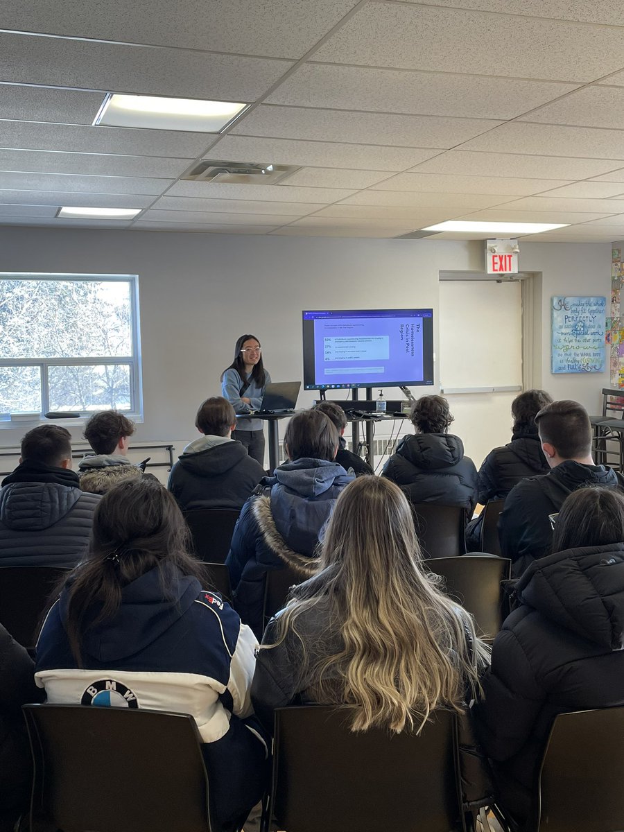 Thanks to Ms. Bilotta’s grade 12 class for all their work today <a href="/RegenBrampton/">Regen Brampton</a> 
<a href="/stmikesbolton/">stmikesbolton</a>