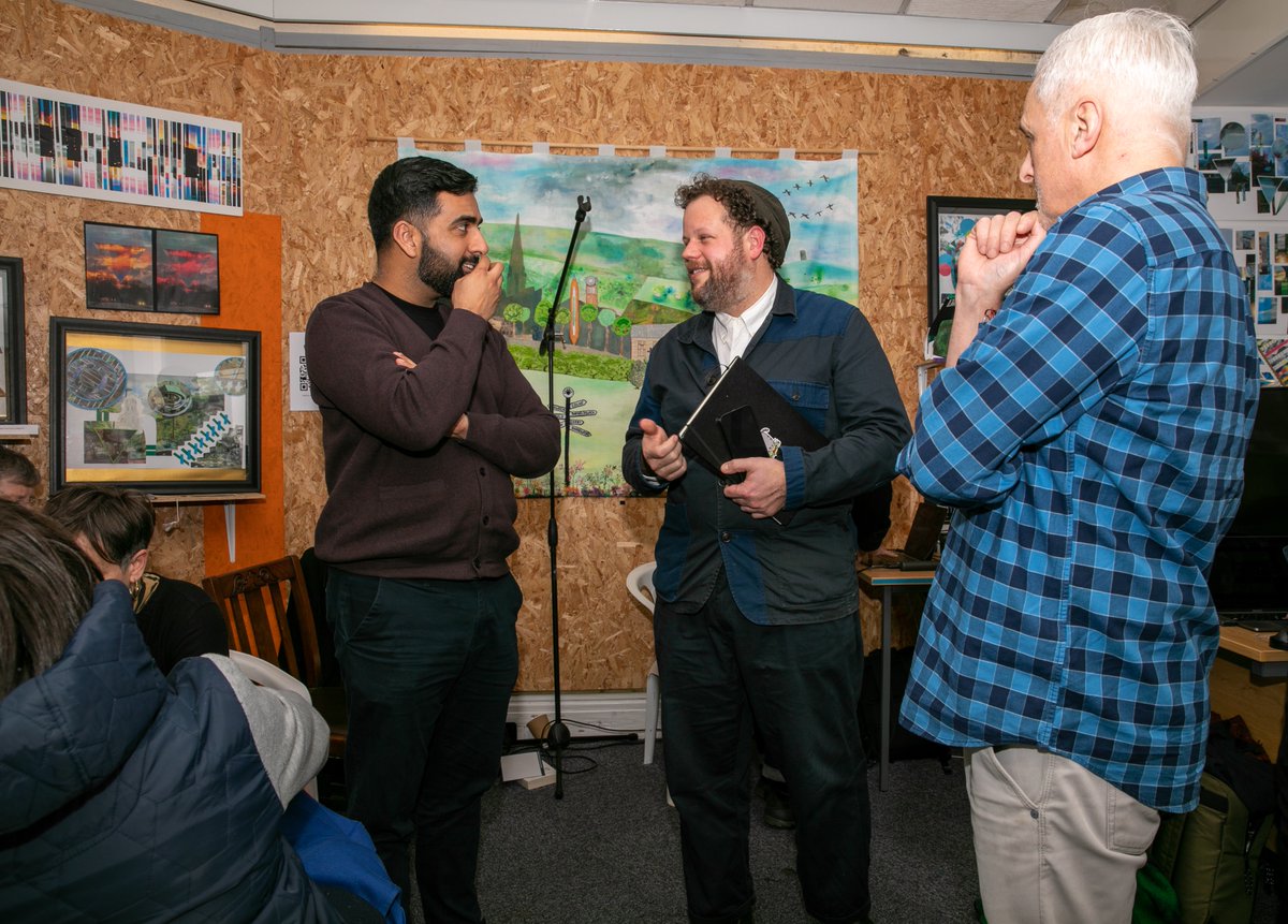 This_is_Nelson's tweet photo. Excited to share the video recording of our Nelson Reimagined artist talk that happened on Weds! It was ace to see such a great turnout of people coming together to discuss ideas for the future of our local landscape, food production, &amp; urban environment. https://t.co/N2DNHNqcHO https://t.co/hQeo1zvroE