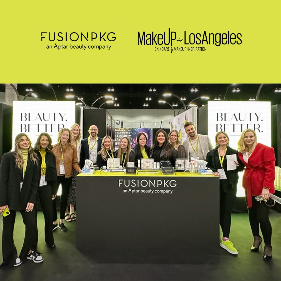 WE BEAUTY BETTER. 

Thank you to everyone who visited us at MakeUp in LA!

Didn't make the show? Get in touch to experience an #exclusive presentation of our MakeUp in LA showing featuring the latest in skincare and complexion packaging, turnkey formulation and custom innovation.